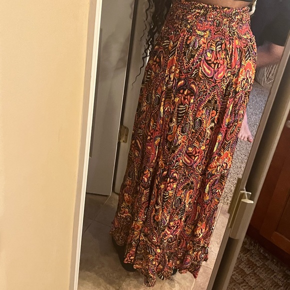 Cynthia Rowley Split Front Hem Maxi Skirt - Picture 2 of 3